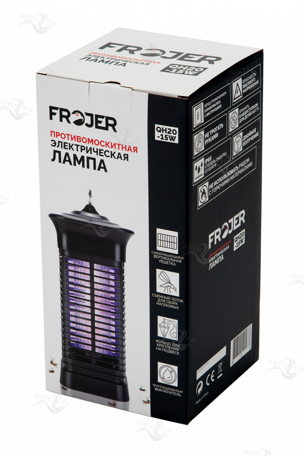 Лампа противомоскитная электрическая промышленная Frojer QH20-15W