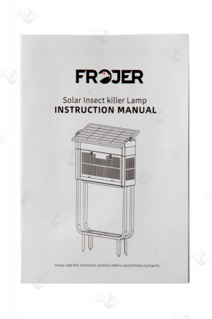 Ловушка для насекомых аккумуляторная Frojer PRO X7 Solar
