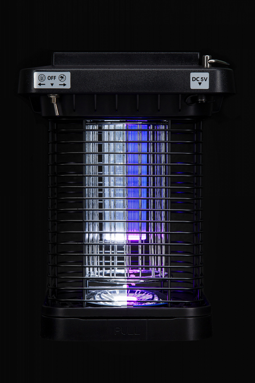 Противомоскитная аккумуляторная лампа Frojer EM02 Solar черная