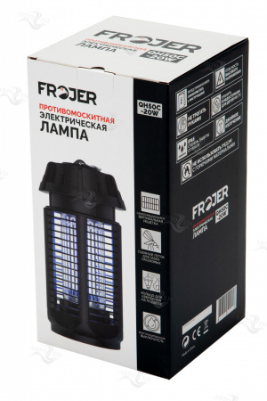 Лампа противомоскитная электрическая промышленная Frojer QH50C-20W