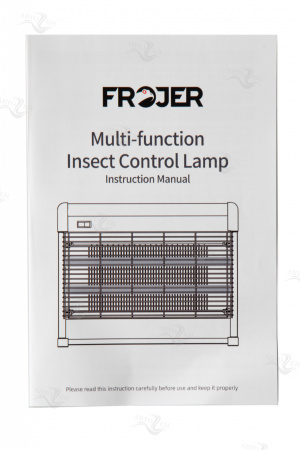Ловушка для насекомых электрическая промышленная Frojer PRO D30IN-FSL